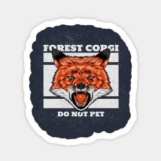 Forest Corgi Sticker